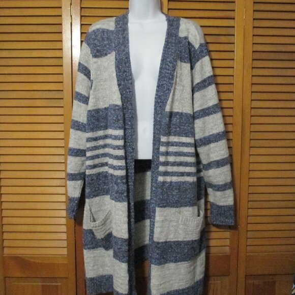 Yarn & Sea open cardigan sweater no buttons front pockets lightweight size 2x - Picture 1 of 10